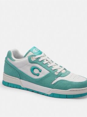 Coach WOMEN SoHo sneaker green CAQ15 US 7-10 new